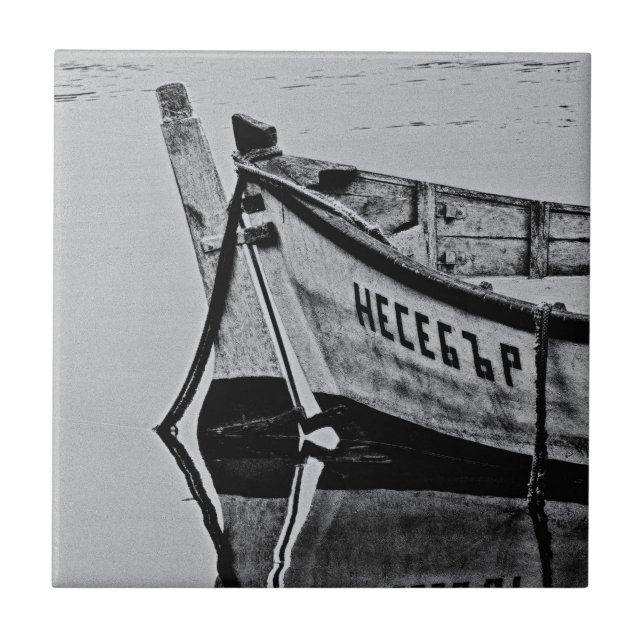 Altes Boot Fliese (Vorderseite)