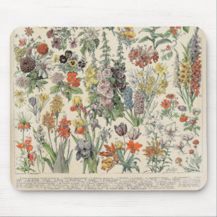 Altes Botanisches Muster Mousepad