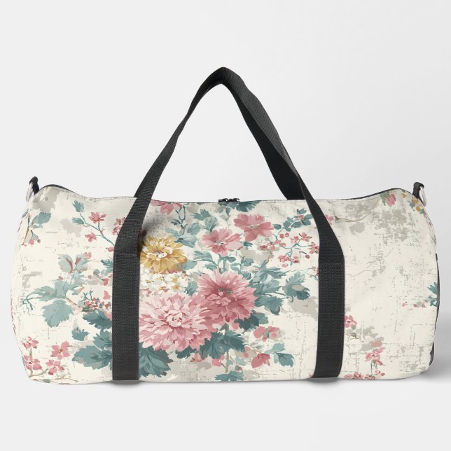 Altes Bouquet mit Charme  Duffle Bag (Vorderseite)