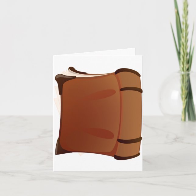 Altes Buch-Mitteilungskarten Karte (Vorderseite)