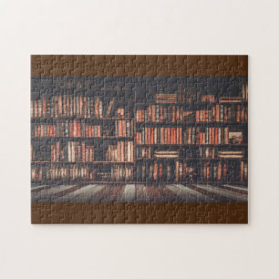 Altes Bücherregal