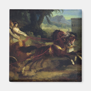 Altes Chariot-Rennen Magnet