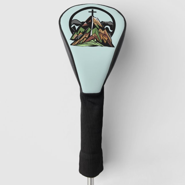 Altes Christliches Kreuz Golf Headcover (Vorderseite)