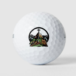 Altes Christliches Kreuz Golfball