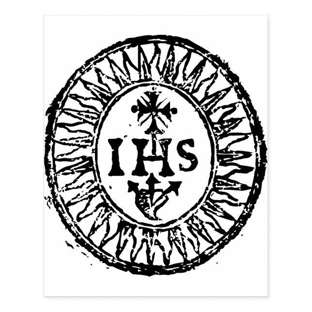 Altes Christogramm   Stempel (Prägung)