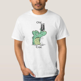 Altes Croc lustiges altes Alters-Shirt T-Shirt