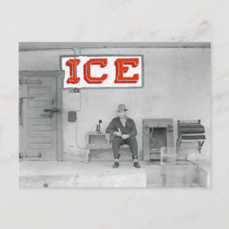 Altes Eishaus, Geschichte 1928 Postkarte