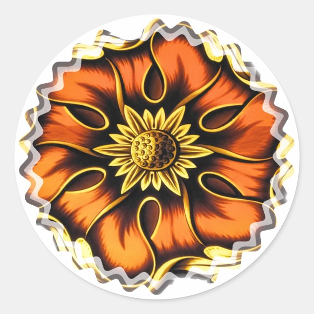 ALTES ENGLAND-GLAS RUNDER AUFKLEBER (Vorderseite)