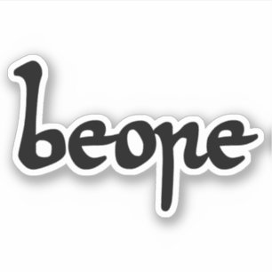 Altes englisches Bier Aufkleber