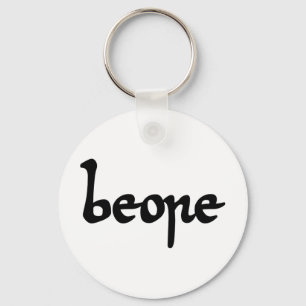 Altes englisches Bier Schlüsselanhänger