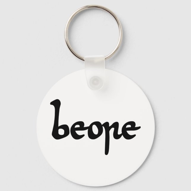 Altes englisches Bier Schlüsselanhänger (Vorderseite)