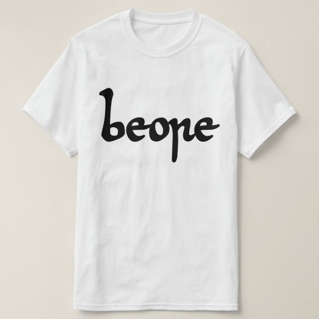 Altes englisches Bier T-Shirt (Design vorne)