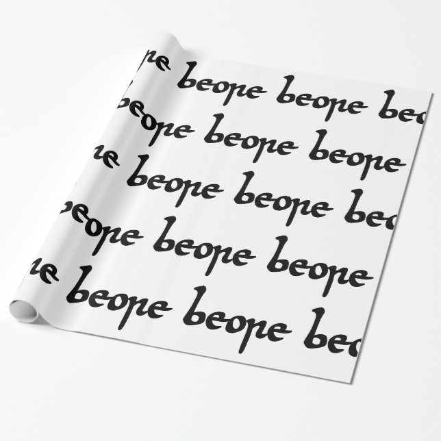 Altes englisches Bierwackelpapier Geschenkpapier (Ungerollt)