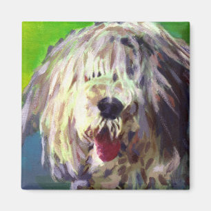 Altes englisches Schäferhund Magnet