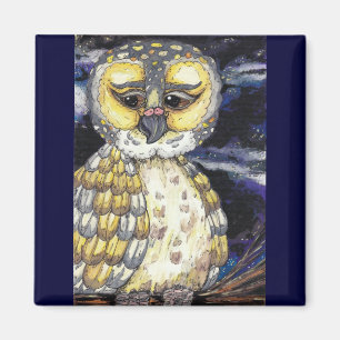 Altes Eule-Magnet Magnet