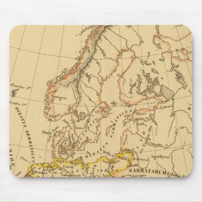 Altes Europa Mousepad (Vorne)