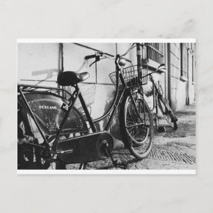 Altes Fahrrad in Innsbruck, Österreich Postkarte