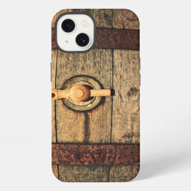 Altes Fass iPhone Hülle (Rückseite)
