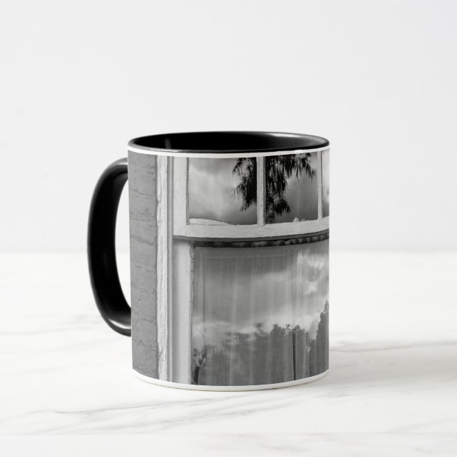 Altes Fenster (6) Tasse (Vorderseite Links)