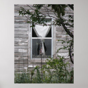 Altes Fenster Poster