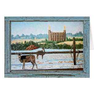 Altes Fenstertempelblau