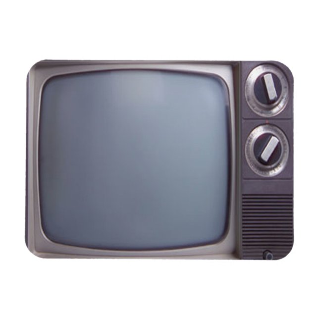 Altes Fernsehgerät Magnet (Horizontal)