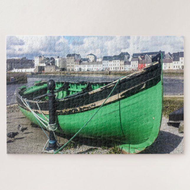 Altes Fischerboot Galway Irland. (Horizontal)