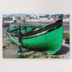 Altes Fischerboot Galway Irland. Jigsaw Puzzle