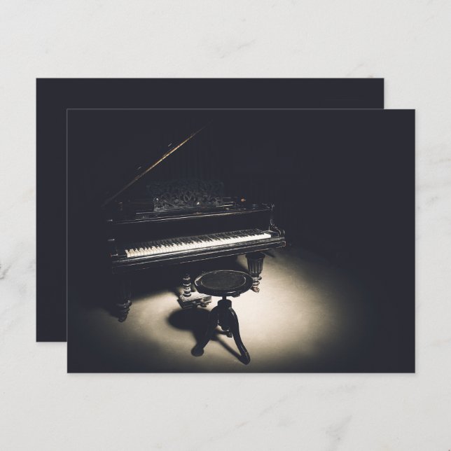 Altes Flügel Postkarte (Vorne/Hinten)