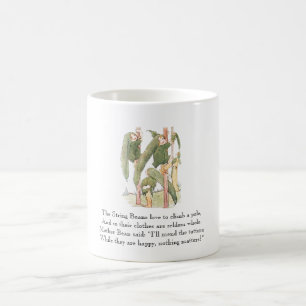 Altes Gedicht Schnurbohne Süße Kinder Gemüse Grün Kaffeetasse