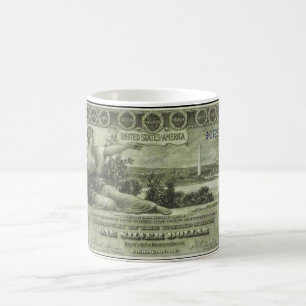 Altes Geld - 1896 $1 Kaffeetasse