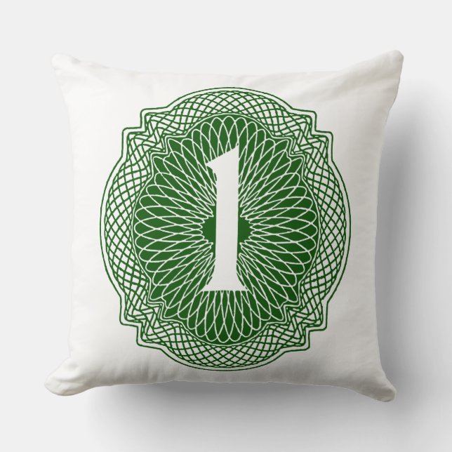 Altes Geld Kissen (Vorderseite)