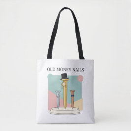 Altes Geld Nägel Tasche