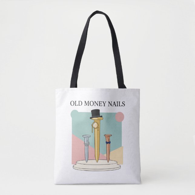 Altes Geld Nägel Tasche (Vorderseite)