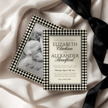 Altes Geld Retro Diamant Karo Hochzeit