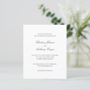 Altes Geld Schwarz-Weiß-Hochzeit - Heiratsantrag