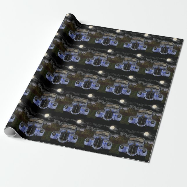 Altes Geschenkpapier (Ungerollt)