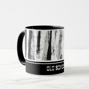 Altes graues Holz Tasse