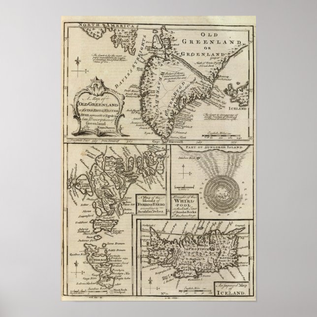 Altes Grönland Poster (Vorne)