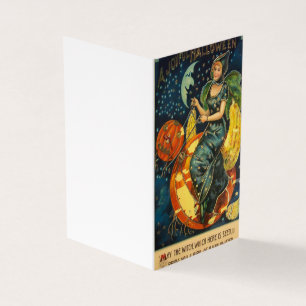 Altes Halloween-Hexenplakat