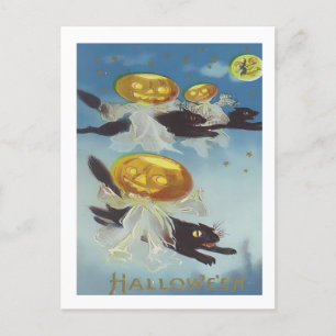 Altes Halloween Postkarte