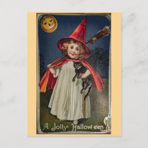 Altes Halloween Postkarte