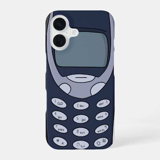 Altes Handy iPhone 16 Hülle (Rückseite)