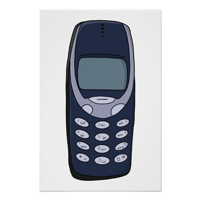 Altes Handy Poster (Vorderseite)