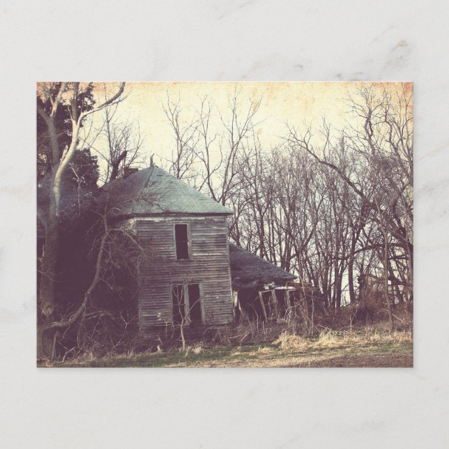 Altes Haus 4 Postkarte (Vorderseite)