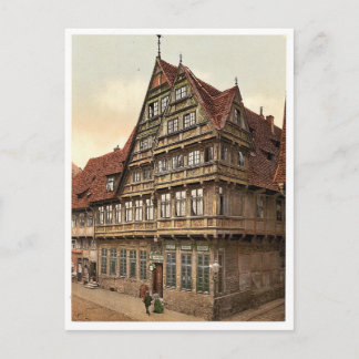 Altes Haus, Hildesheim, Hannover, Deutschland prac Postkarte