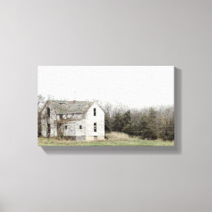 Altes Haus in Missouri Leinwanddruck
