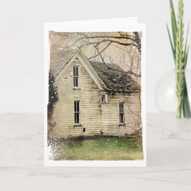 Altes Haus Karte (Vorderseite)