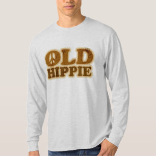 Altes Hippie-Friedenszeichen T-Shirt