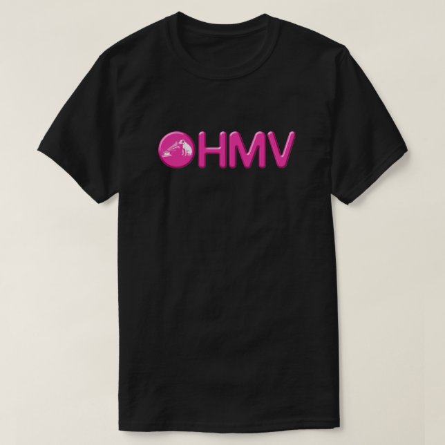 Altes HMV-Logo  T-Shirt (Design vorne)